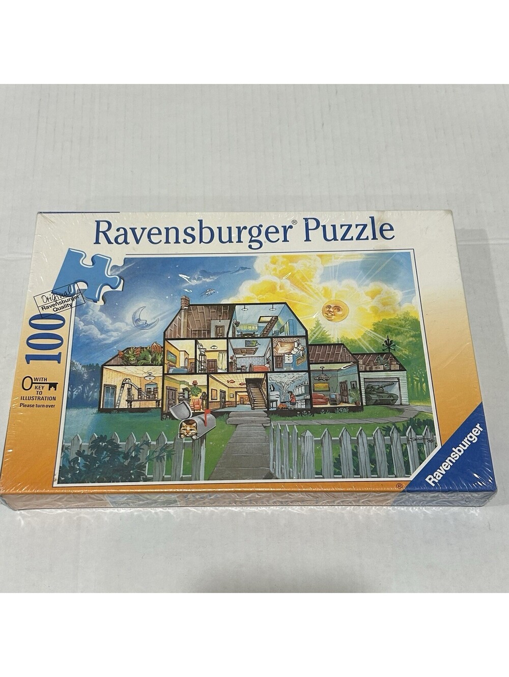 Ravensburger Puzzle "What's Wrong With This House?" 100 pieces - Sealed